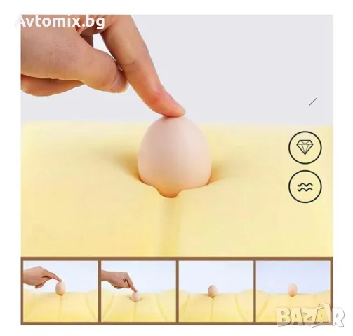 Ортопедична, анатомична възглавница с мемори пяна за автомобил, снимка 6 - Аксесоари и консумативи - 49661179