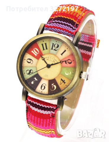 GERRYDA-Нов модел УНИСЕКС моден дизайн кварцов часовник - VINTAGE STYLE , снимка 5 - Дамски - 41437665