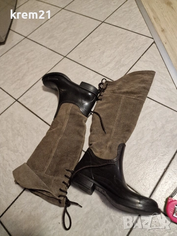 гухени ботуши чизми , снимка 2 - Дамски ботуши - 53249623