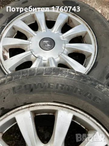 Лети джанти 16ц . 4×114.3 Центр.отвор 67.1 с зимни гуми Deytan 205/60 /16 KIA HYUNDAI , снимка 3 - Гуми и джанти - 50048823