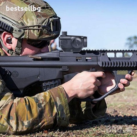 Малък тактически мерник бързомер 1х20 бързо закрепване пистолет пушка, снимка 3 - Оборудване и аксесоари за оръжия - 35888258