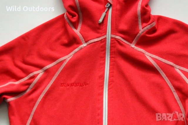 MAMMUT - дамска поларена горница, суичър, размер М, снимка 2 - Спортни екипи - 53513664