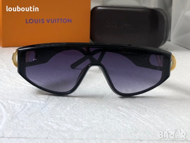 Louis Vuitton  2023 дамски мъжки слънчеви очила маска, снимка 4 - Слънчеви и диоптрични очила - 41125407