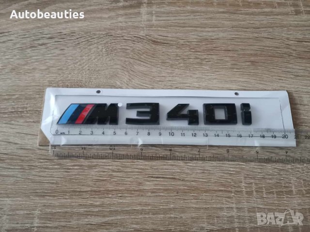 БМВ BMW М340i черна емблема лого, снимка 6 - Аксесоари и консумативи - 44368231
