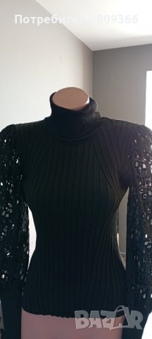   (НАМАЛЕНИЕ)  Блузи финна мека плетка без размери , снимка 5 - Блузи с дълъг ръкав и пуловери - 42535094