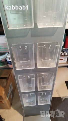 Информационна табела - рекламно табло с 10 плексигласова кутии 175/30см, снимка 3 - Друго - 53628472