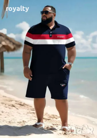 ⚽️ 👉 Мъжки Комплект TOMMY Hilfiger БАТАЛ