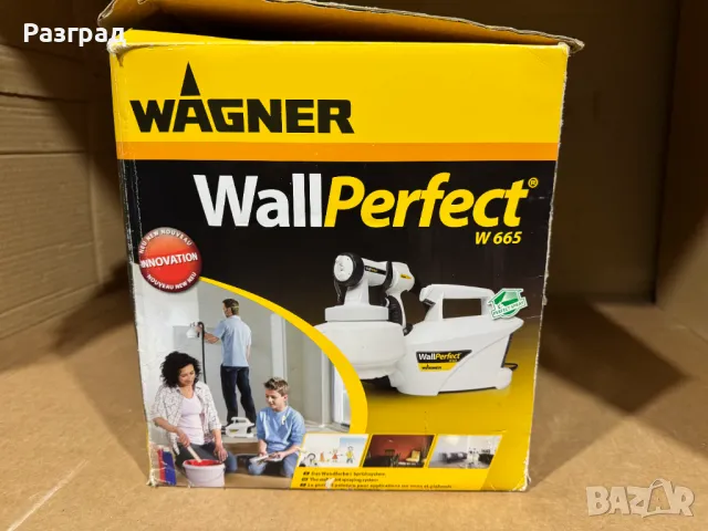 Пистолет за боядисване на латекс WAGNER Wall Perfect W665, снимка 2 - Други инструменти - 48703565