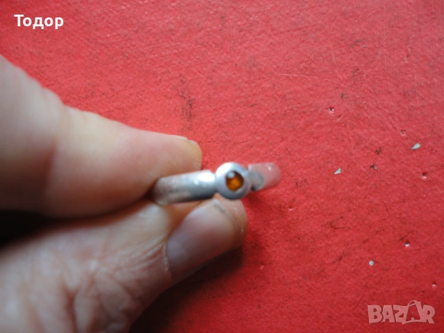 Сребърен пръстен с камък 25, снимка 5 - Пръстени - 53304491