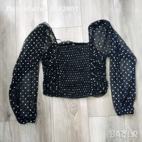 Къса дамска блуза, снимка 3 - Корсети, бюстиета, топове - 51125697