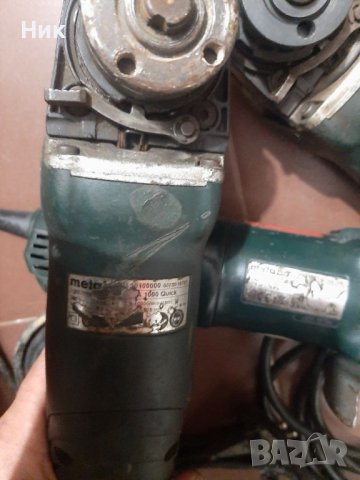 Ъглошлайфи Метабо, снимка 4 - Куфари с инструменти - 41455980