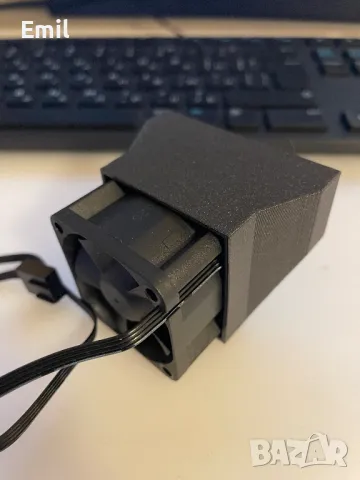 Nvidia Tesla P4 8GB GPU + приставка с вентилатор Arctic, снимка 2 - Видеокарти - 49663163