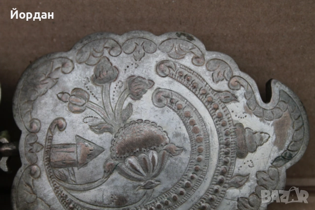 Сребърна възрожденска пафта, снимка 6 - Антикварни и старинни предмети - 53862888