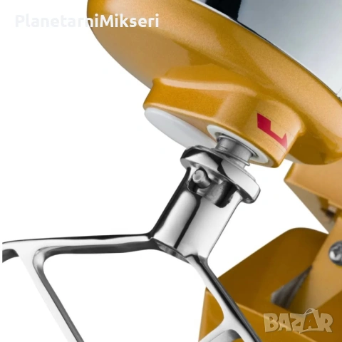 Планетарен миксер 7 литра в златист цвят, снимка 7 - Обзавеждане на кухня - 53869726