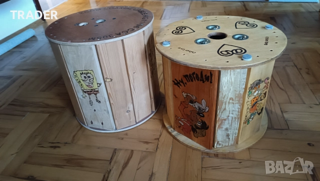 декоративна табуретка стол столче