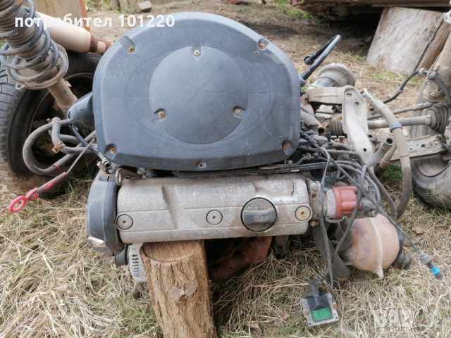 Двигател от Сеат Ибиза 2 1.4 60 к.с., снимка 2 - Части - 35717417