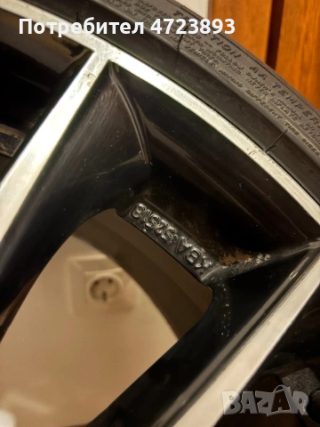 Mersedes джанти + гуми Мишлен r20, снимка 7 - Гуми и джанти - 53287146