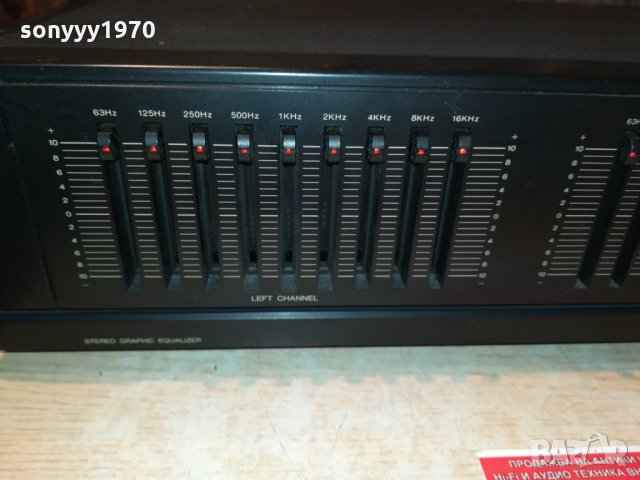 UNIVERSUM EQ4695 9 BAND EQUALIZER-GERMANY 2609212040, снимка 9 - Ресийвъри, усилватели, смесителни пултове - 34261544