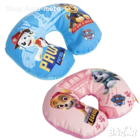 Детска възглавница за пътуване, Възглавница за врат, Два цвята