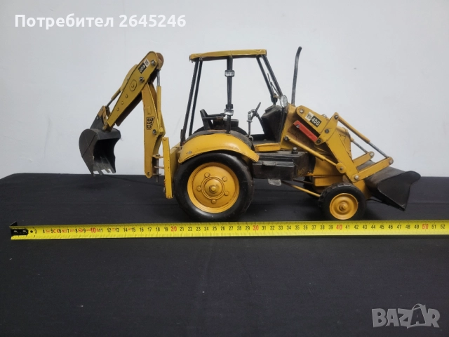 Стара метална играчка Фадрома,Багер