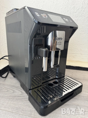 Кафеавтомат Delonghi Eletta Explore ECAM450.65.G Топ Смарт Кафеавтомат | Cold Brew | 19 бара, снимка 2 - Кафемашини - 56328680