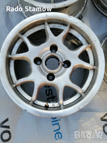 Алуминиеви джанти 14 цола, снимка 3 - Гуми и джанти - 53845937