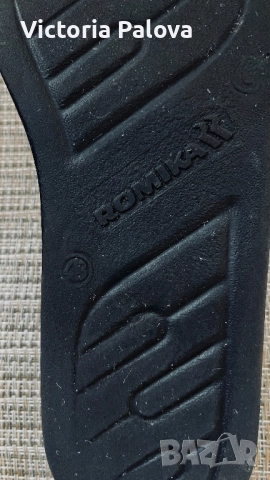 Мъжки кожени пантофи ROMIKA - немски комфорт и стил, снимка 5 - Мъжки чехли - 52155102