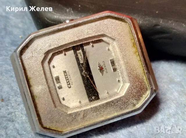 CITYZEN AUTOMATIC 21 JEWELS JAPAN Марков ЯПОНСКИ МЕХАНИЧЕН САМОНАВИВАЩ ЧАСОВНИК СИТИЗЕН РАБОТИ 48687, снимка 7 - Мъжки - 48075760