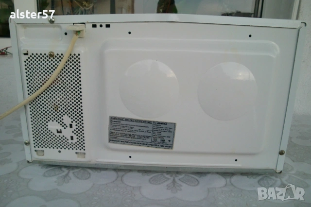 Микровълнова печка Alaska M 8600 KG с грил, снимка 7 - Микровълнови - 53192809