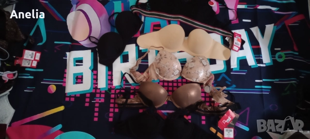 Нов Лот Дамски Сутиени 6 бр. малък размер 75 Б 80 Б Лот 6 броя 