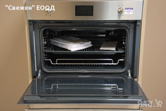 Малка фурна за вграждане 45 см Smeg SFP4390X, снимка 6 - Печки, фурни - 53646665