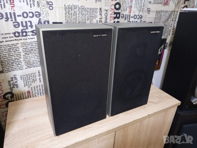 Двулентови Винтидж Тонколони"Benytone" m514BSD, снимка 13 - Тонколони - 53382646