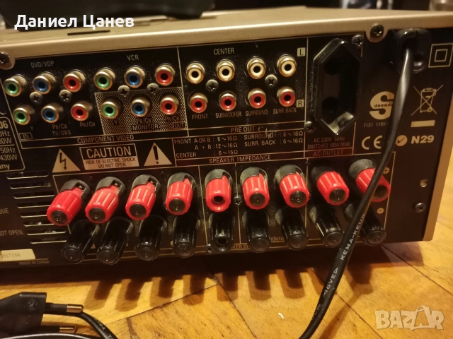 DENON avr1906 7.1ресивър, снимка 3 - Ресийвъри, усилватели, смесителни пултове - 52804824