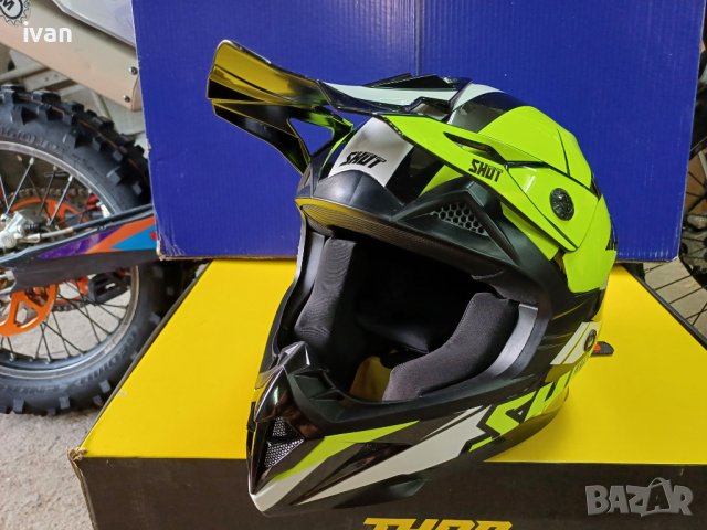 Каска cross enduro ktm шлем sxf exc yzf tc te, снимка 2 - Мотоциклети и мототехника - 42430381