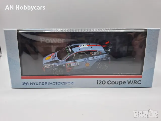 Hyundai i20 Coupe WRC #5 Winner Rallye Tour de Corse 2017 Neuville, Gilsoul 1:43 IXO, снимка 1 - Колекции - 48688811