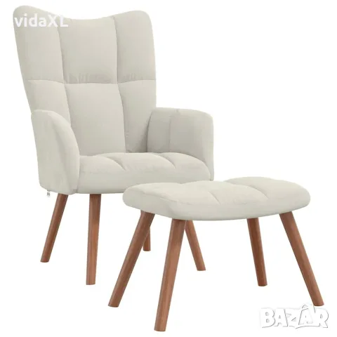 vidaXL Релакс стол с табуретка(SKU: 328071)