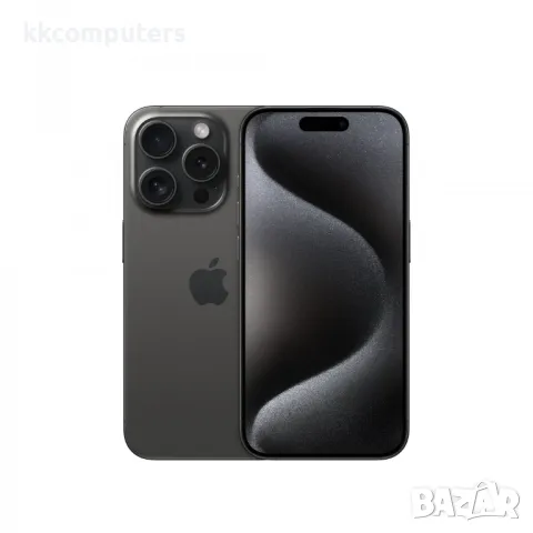 Капак батерия / Задно стъкло Оборудван за iPhone 15 Pro 6.1 / Черен / Баркод : 483832