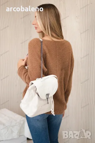 Дамски пуловер с V-образно деколте, 5цвята , снимка 4 - Блузи с дълъг ръкав и пуловери - 47617135