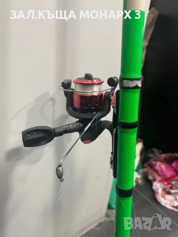 въдица BOLO (3 метра) + макара AE200 + плувка, снимка 4 - Въдици - 49997894