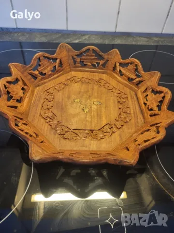 Сари дървени чинии за декорация , снимка 4 - Други - 50332624