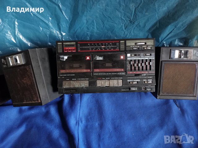 Радиокасетофон-двукасетъчен, снимка 1