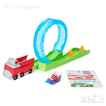Комплект за игра Paw Patrol True Metal Ultimate Fire Rescue Set - MARSHALL, снимка 2 - Коли, камиони, мотори, писти - 38680672