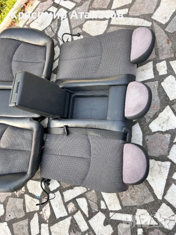 Салон Седалки задни за мерцедес Е-класа W211 седан. 2002-2006г, снимка 6 - Части - 52897947