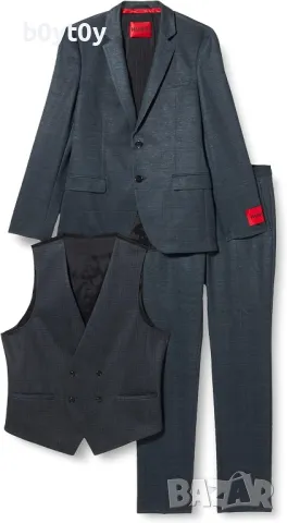 Костюм на Hugo Boss от 3 части , снимка 5 - Костюми - 50211821