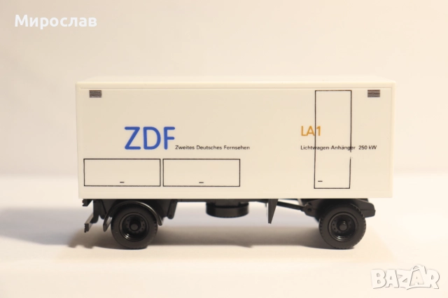 HERPA H0 1/87 РЕМАРКЕ КАМИОН ИГРАЧКА МОДЕЛ TIR, снимка 2 - Колекции - 52788138