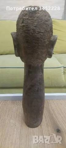 дърворезба масив Африка за ценители 24см , снимка 6 - Декорация за дома - 48429077