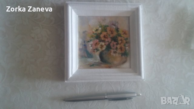Картина в рамка-маслени бои, снимка 3 - Картини - 41637549