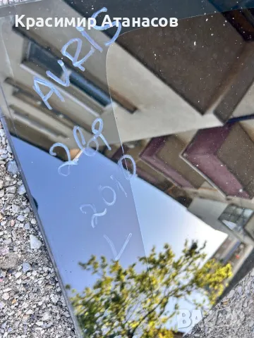 Странично стъкло задно ляво за Тойота аурис. 2 врати. 2007-2012г, снимка 2 - Части - 50083302