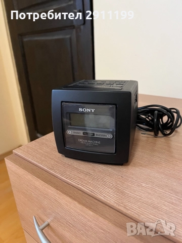 Радио будилник Sony