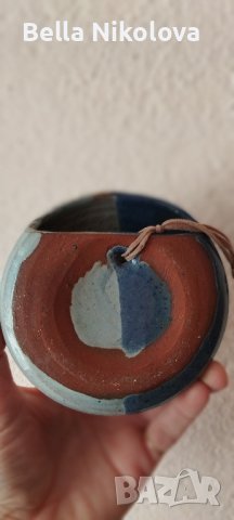 Керамична ваза за стена , снимка 3 - Вази - 44259610